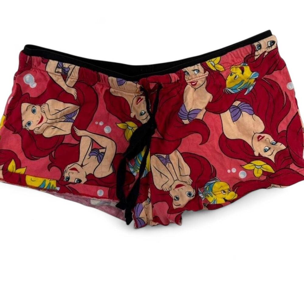 Ariel Disney Y2K Low Rise Micro Relaxation Loungewear sleep shorts size small